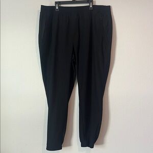 FLX Black Pull On Jogger Pants